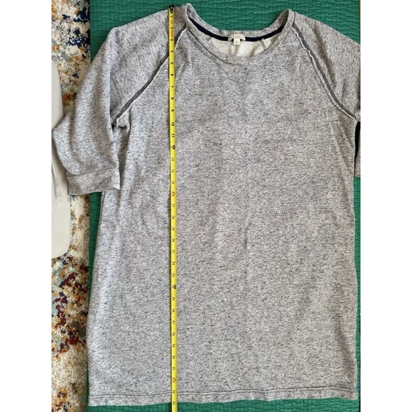 Vintage Y2K Gap Women's XL Gray Sweater Sweatshirt Dress Coastal Preppy Casual - Picture 4 of 14